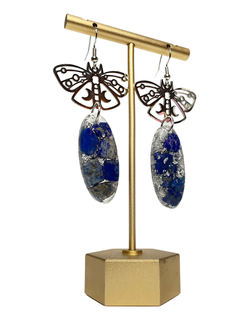 Starry Skies Moth Dangles