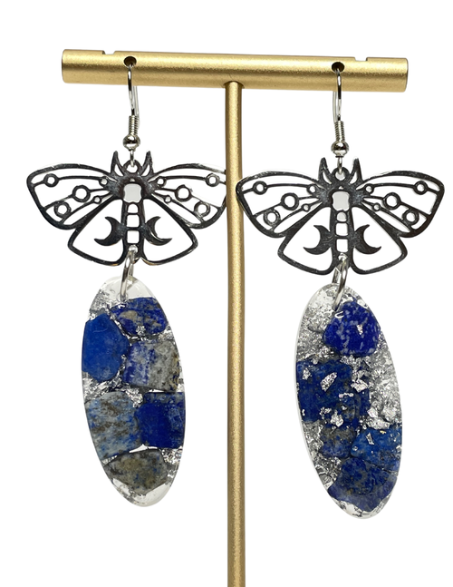 Starry Skies Moth Dangles