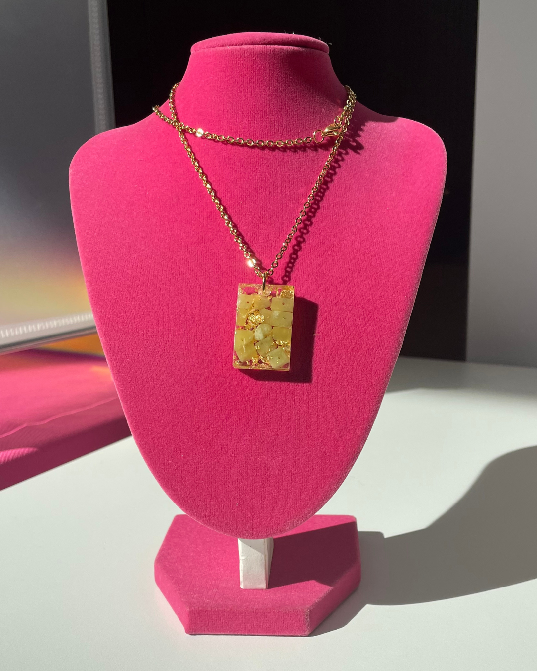 Rectangle Chain Necklace