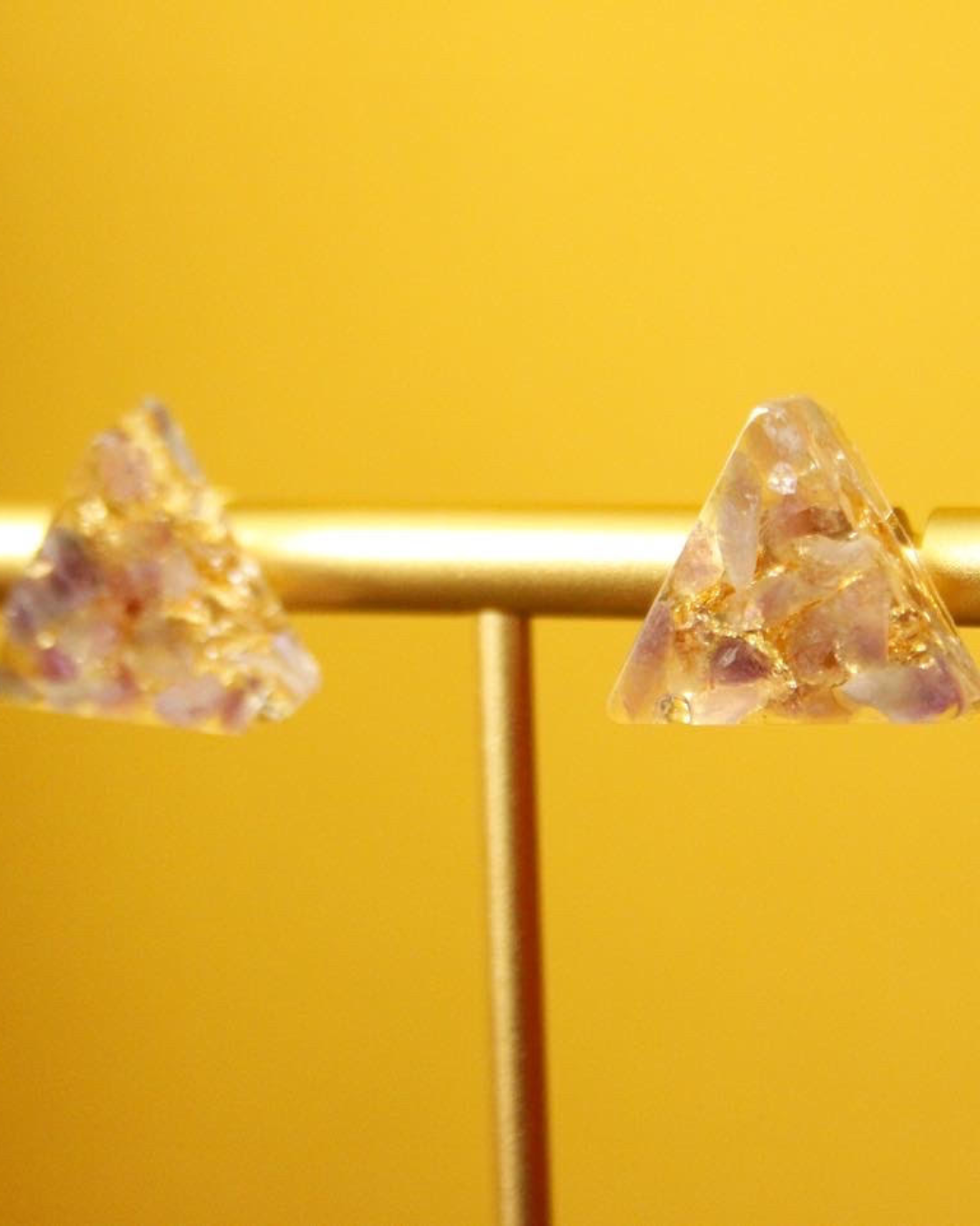Triangle Stud Earrings
