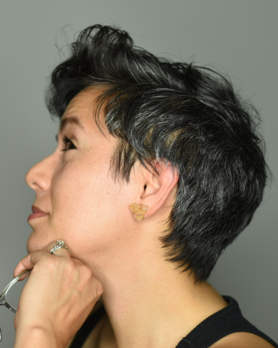 Triangle Stud Earrings