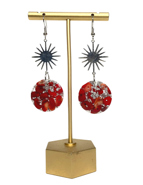 Starry Skies Starburst Dangles