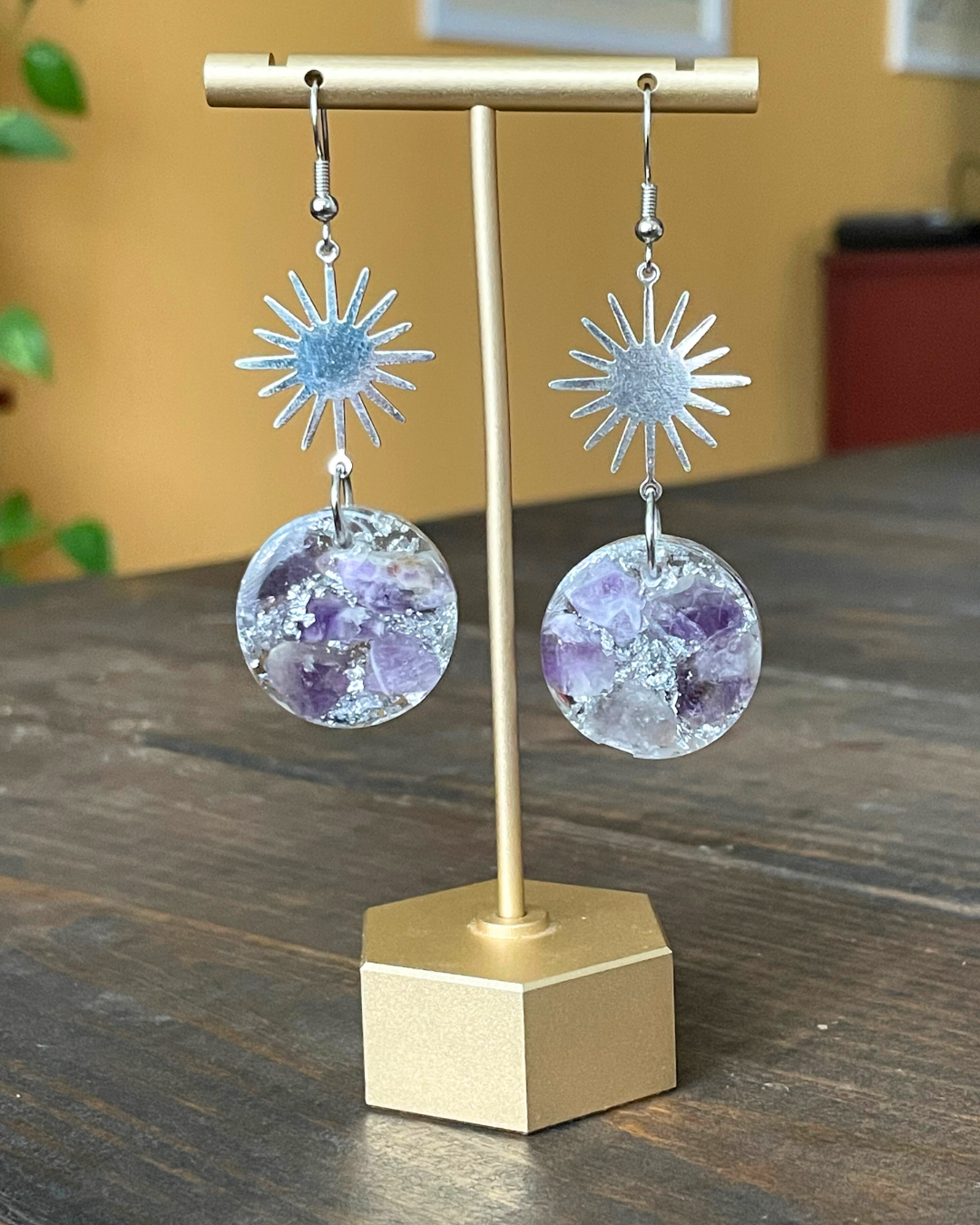 Starry Skies Starburst Dangles