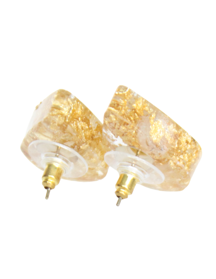 Teardrop Stud Earrings