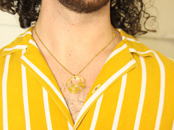 Crescent Chain Necklace