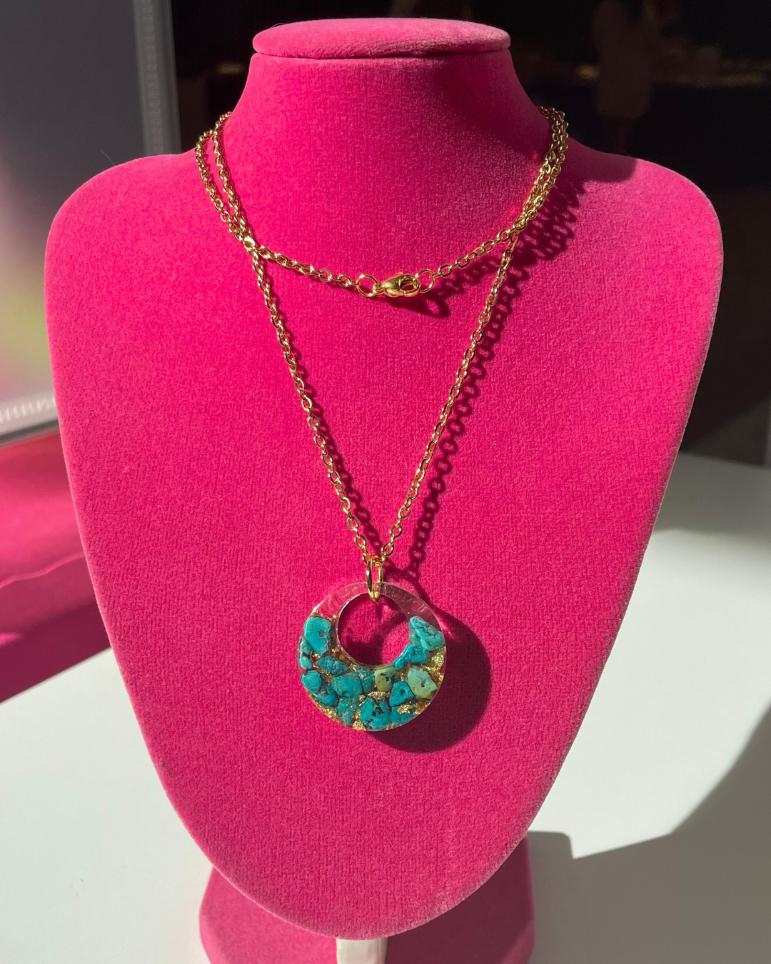 Crescent Chain Necklace