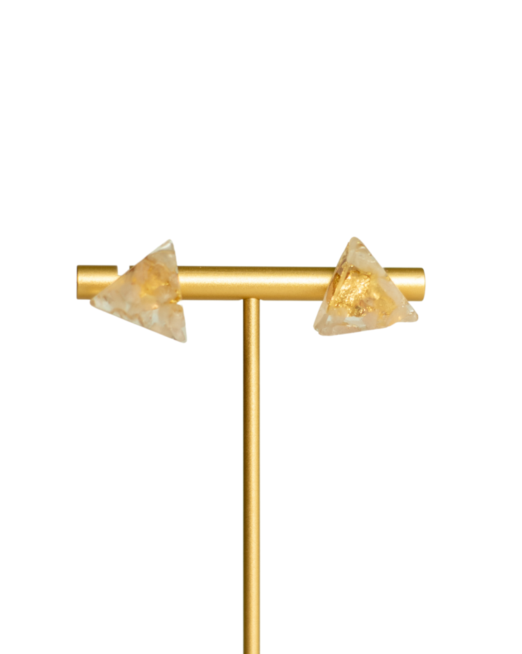 Triangle Stud Earrings