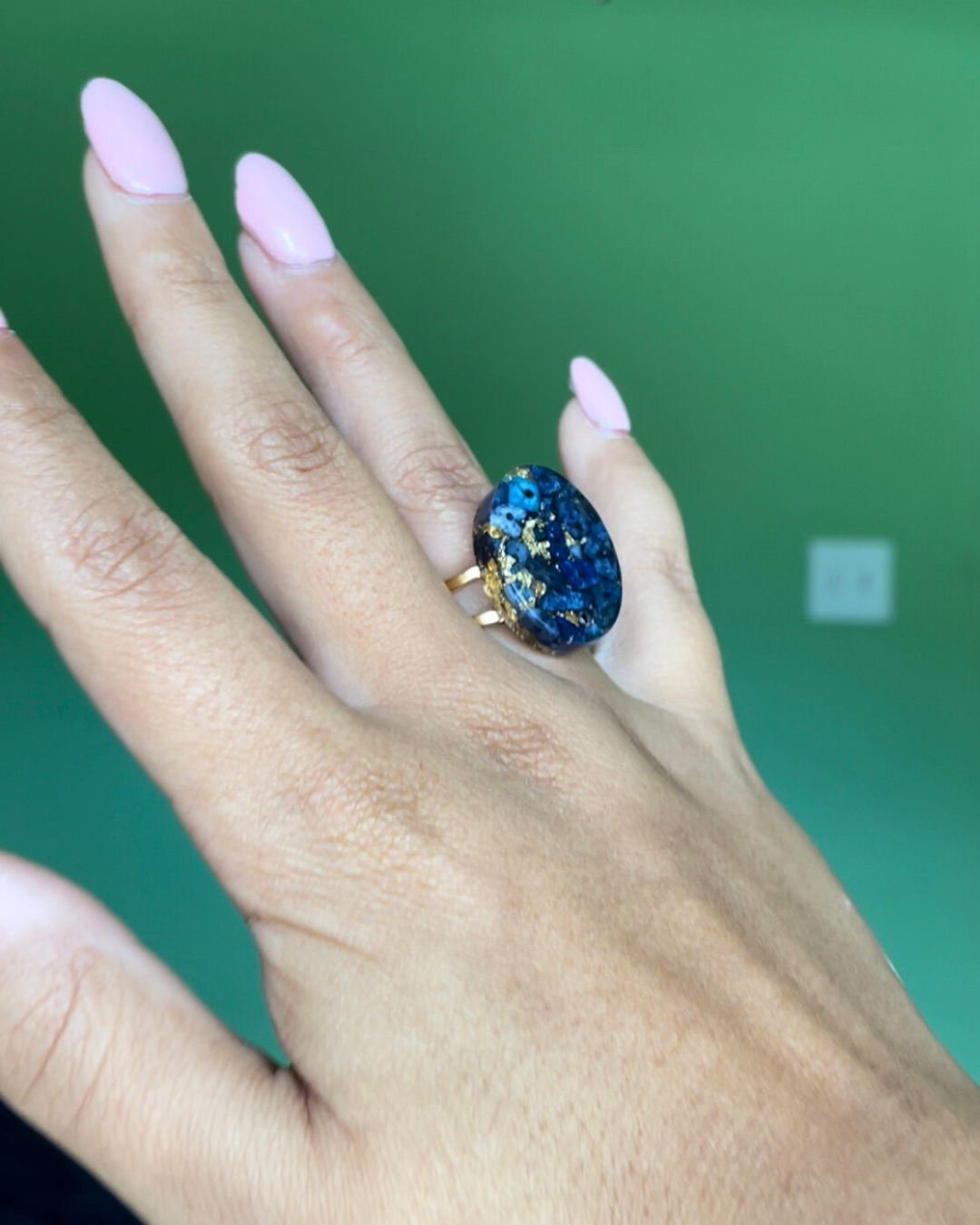 Oval Adjustable Ring