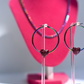 Courage Holographic Hoop Earrings