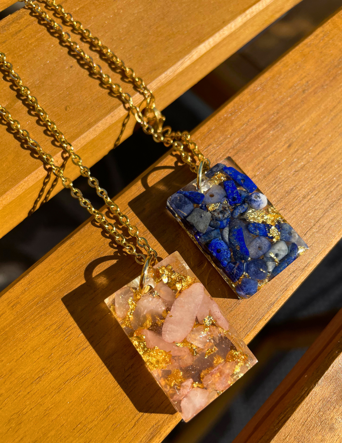 Rectangle Chain Necklace