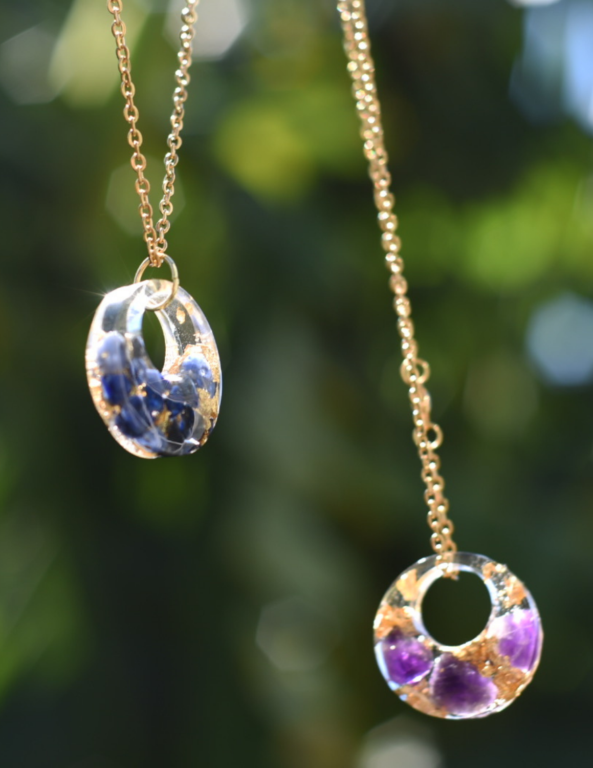 Crescent Chain Necklace
