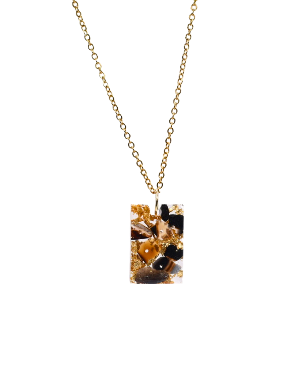 Rectangle Chain Necklace