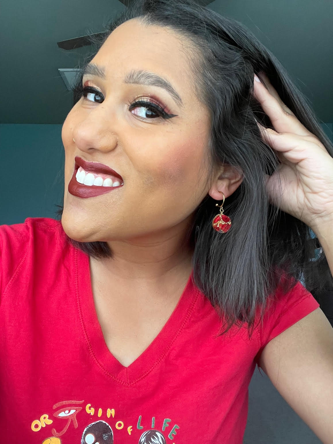 Cirque Semicircle Huggie Earrings