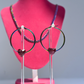 Courage Holographic Hoop Earrings