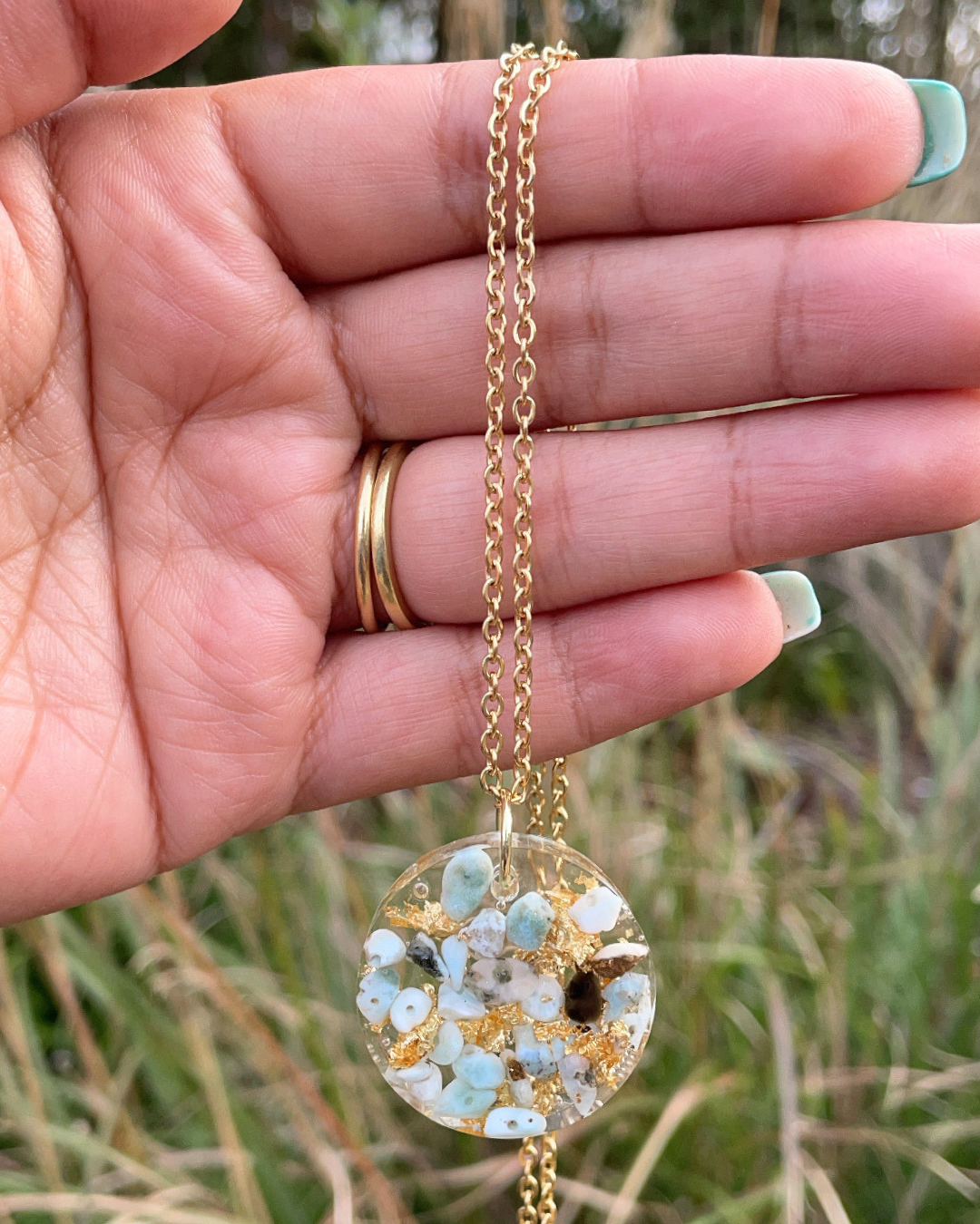 Circle Chain Necklace