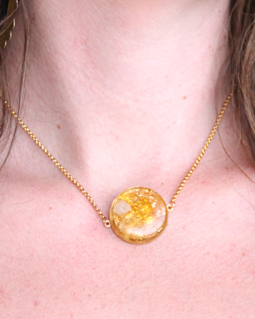 Cirque Adjustable Choker Chain Necklace