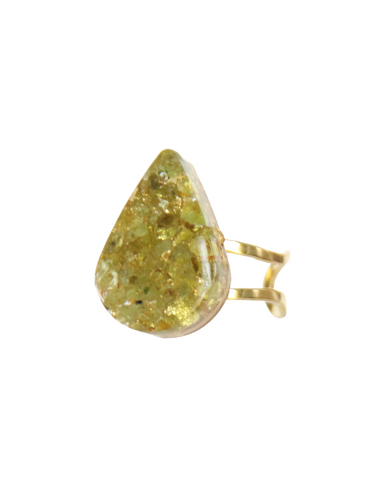 Teardrop Adjustable Ring