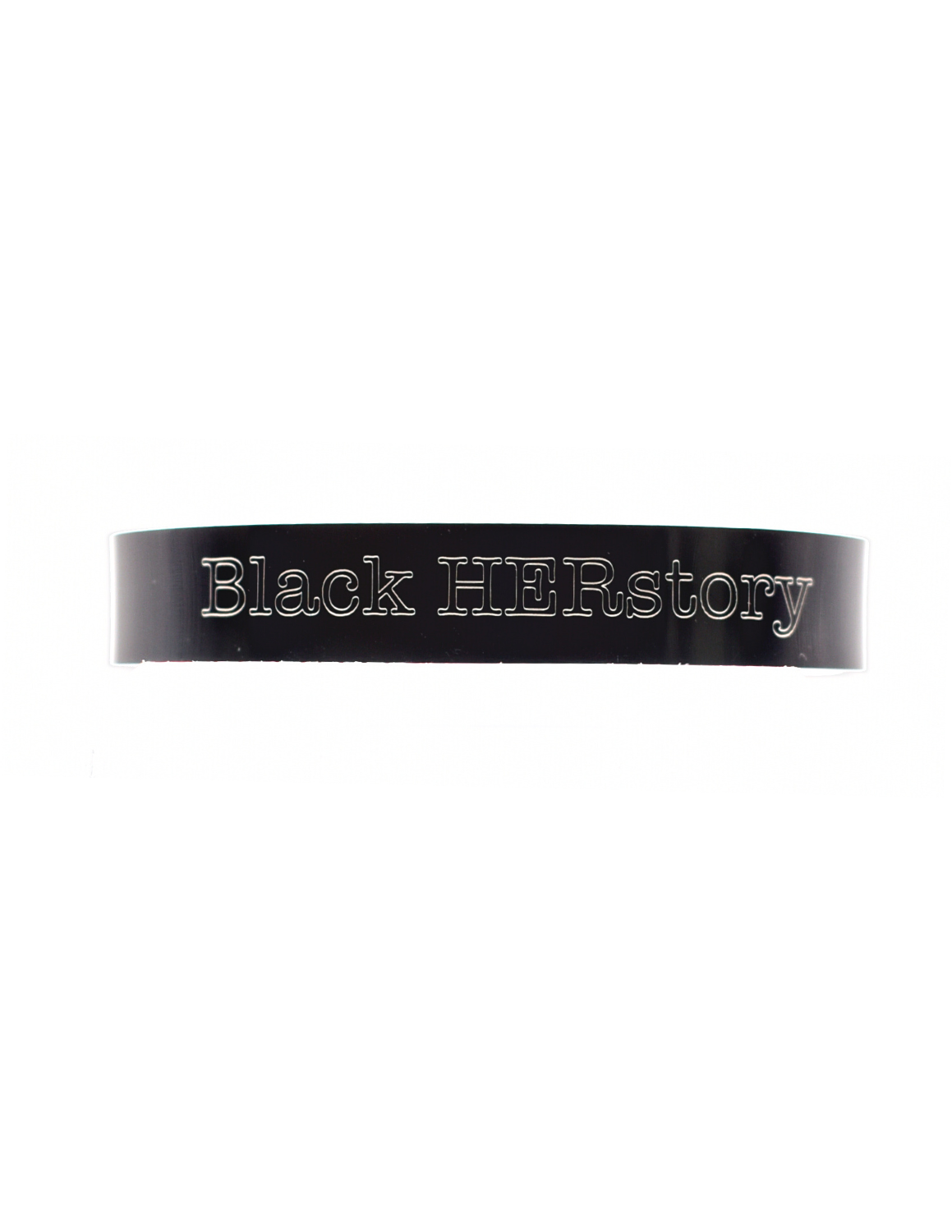 Black HERstory Metal Bracelet