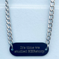 Custom Engraved Tag Chain Necklace