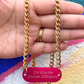 Custom Engraved Tag Chain Necklace