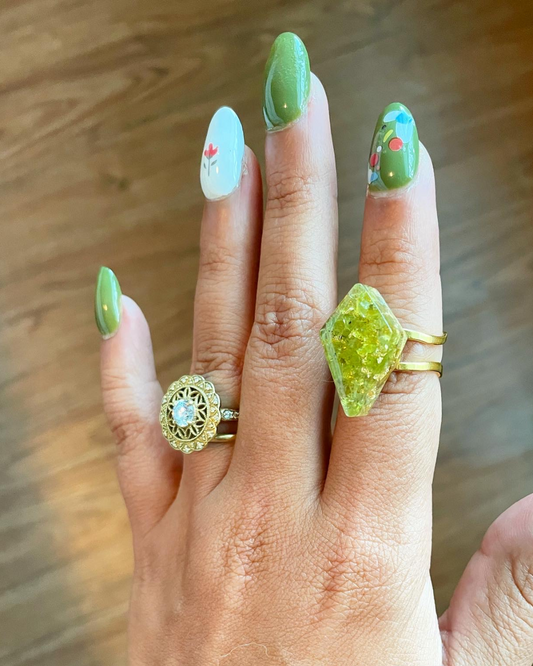 Diamond Adjustable Ring
