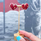 Heart Stud Earrings