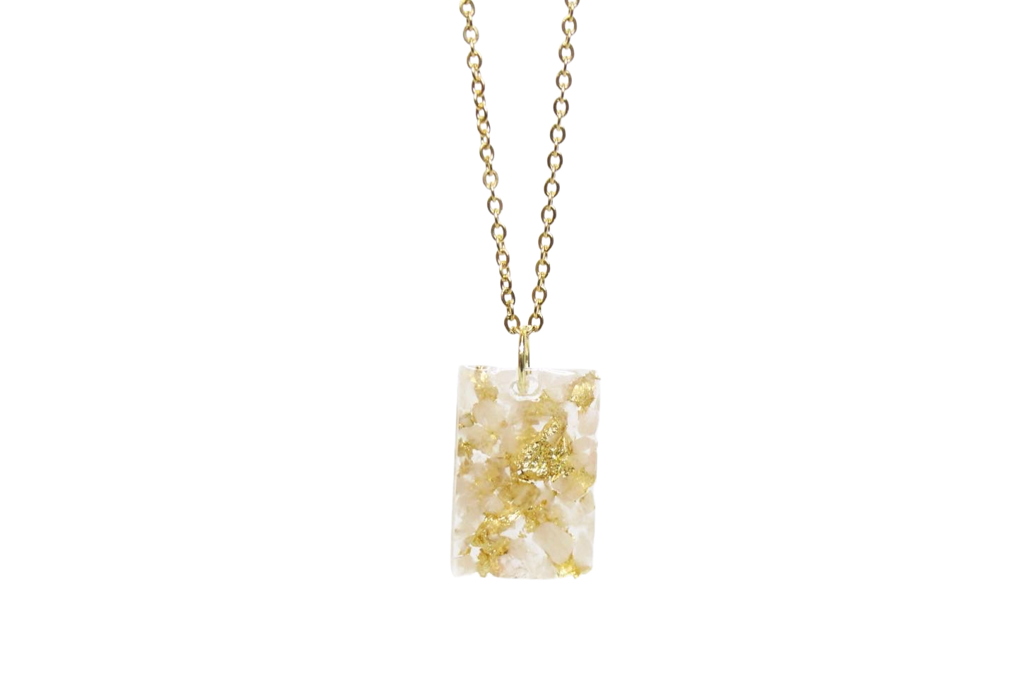 Rectangle Chain Necklace