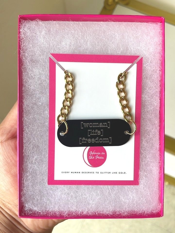 Custom Engraved Tag Chain Necklace