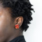Square Resin Stud Earrings