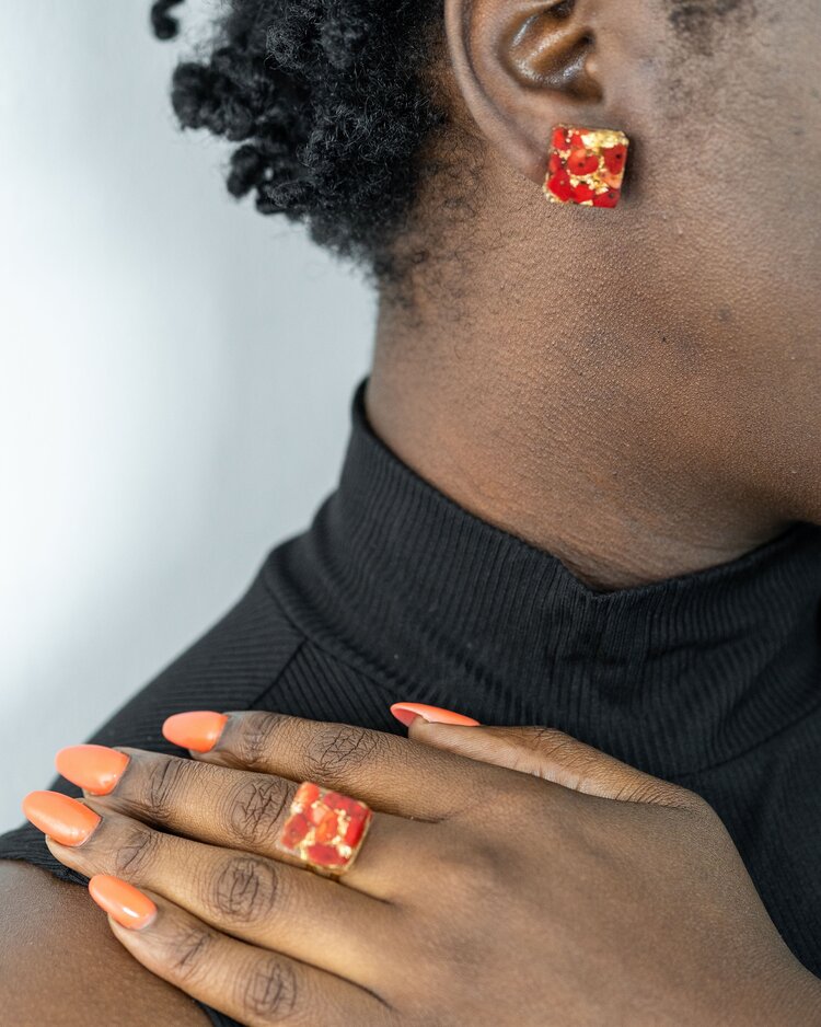 Square Adjustable Ring